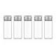 Plastikinis butelis su metaliniu dangteliu 30ml - mėginio buteliukas Plastikinis butelis su metaliniu dangteliu 30ml - mėginio buteliukas