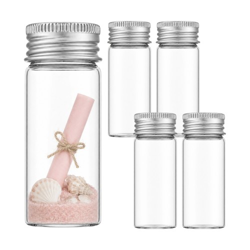 Plastikinis butelis su metaliniu dangteliu 30ml - mėginio buteliukas Plastikinis butelis su metaliniu dangteliu 30ml - mėginio buteliukas