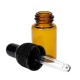 Plastikinis butelis su metaliniu dangteliu 30ml - mėginio buteliukas