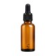 Plastikinis butelis su metaliniu dangteliu 30ml - mėginio buteliukas Plastikinis butelis su metaliniu dangteliu 30ml - mėginio buteliukas