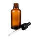 Plastikinis butelis su metaliniu dangteliu 30ml - mėginio buteliukas Plastikinis butelis su metaliniu dangteliu 30ml - mėginio buteliukas