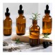 Plastikinis butelis su metaliniu dangteliu 30ml - mėginio buteliukas Plastikinis butelis su metaliniu dangteliu 30ml - mėginio buteliukas
