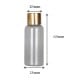 Plastic bottle with metal cap 20ml - Sample bottle