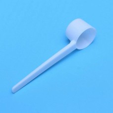 Plastikinis gilus arbatinis šaukštelis - matavimo puodelis - 5g - vienkartinis