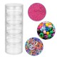 Plastic container 10ml - screw-on jar for glitter decorations screws