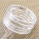 Plastic container 10ml - screw-on jar with glitter decorations, screws