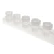 Plastic container 8x3ml for zircons, paints - connected closed containers