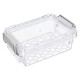 Plastikinis konteineris su dangteliu ir spaustuku 125x85x45mm užrakinamas organizatorius Plastikinis konteineris su dangteliu ir spaustuku 125x85x45mm užrakinamas organizatorius
