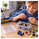Plastikinis konteineris su dangteliu ir spaustuku 125x85x45mm užrakinamas organizatorius Plastikinis konteineris su dangteliu ir spaustuku 125x85x45mm užrakinamas organizatorius