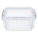 Plastikinis konteineris su dangteliu ir spaustuku 125x85x70mm užrakinamas organizatorius Plastikinis konteineris su dangteliu ir spaustuku 125x85x70mm užrakinamas organizatorius