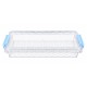 Plastikinis konteineris su dangteliu ir spaustuku 205x85x40mm užrakinamas organizatorius Plastikinis konteineris su dangteliu ir spaustuku 205x85x40mm užrakinamas organizatorius