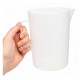 Plastic measuring cup 400ml - kitchen measuring cup 0.4l - jug with handle