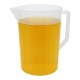 Plastic measuring cup 400ml - kitchen measuring cup 0.4l - jug with handle