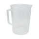 Plastic measuring cup 400ml - kitchen measuring cup 0.4l - jug with handle