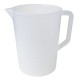 Plastic measuring cup 400ml - kitchen measuring cup 0.4l - jug with handle