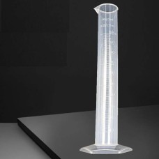 Plastic measuring cup with 100 ml division - Measuring cylinder with stand