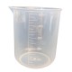 Plastic cup with measuring cup 500ml - kitchen measuring cup