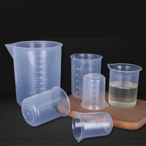 Plastic cup with measuring cup 50ml - kitchen measuring cup Plastic cup with measuring cup 50ml - kitchen measuring cup