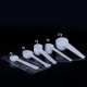 Plastic spoon - measuring cup - 1g - disposable