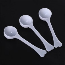 Plastic spoon - measuring cup - 3g - disposable