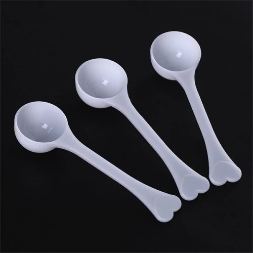 Plastic spoon - measuring cup - 3g - disposable Plastic spoon - measuring cup - 3g - disposable