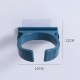 Hairdryer holder - blue - Wall hanger - Stand