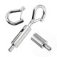 Steel cable fastening - type D 5.9x6mm - steel cable clamp