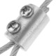 Steel cable mounting - type G 8x11.6mm - steel cable clamp Steel cable mounting - type G 8x11.6mm - steel cable clamp
