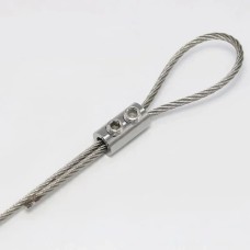 Steel cable mounting - type G 8x11.6mm - steel cable clamp