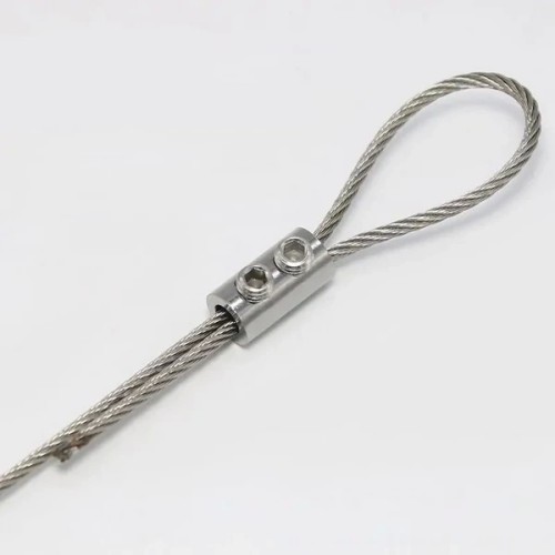 Steel cable mounting - type G 8x11.6mm - steel cable clamp Steel cable mounting - type G 8x11.6mm - steel cable clamp