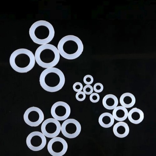 Flat silicone gasket 12/6mm - 5 pcs - for washing machine hose - shower - tap Flat silicone gasket 12/6mm - 5 pcs - for washing machine hose - shower - tap