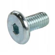 Plokščias šešiakampis varžtas M3x6mm - 10 vnt - plokščias varžtas su šešiakampio galvute