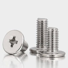 Flat screw with cross head CM3x4 - screw - 10 pcs