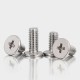Flat screw with cross head CM3x6 - screw - 10 pcs