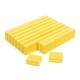 Poliravimo blokelis Mini nagų kempinėlės 50 vnt, Geltoni 3.5x2.50x1 cm Poliravimo blokelis Mini nagų kempinėlės 50 vnt, Geltoni 3.5x2.50x1 cm