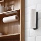 Paper hanger - black - Kitchen holder for towels and foils