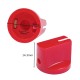 Potentiometer Knob - 6mm shaft - 17mm height - Red knob 1 pc Potentiometer Knob - 6mm shaft - 17mm height - Red knob 1 pc