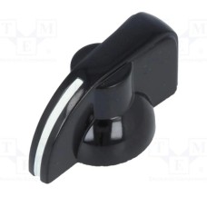 Potenciometro rankenėlė -K7-1 ašis 6mm - aukštis 16mm