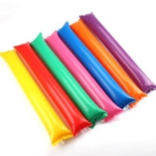 Inflatable sticks 60x10cm - 2 pieces - Inflatable stick - Advertising gadget