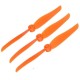 Propellers 6x3.5 - orange - EP-6035 propeller - for RC plane