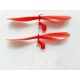 Propeller for rubber boots 13 cm - propeller for models with rubber drive - dart