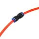 PU-8mm straight plug coupling - Pneumatic quick coupling for water