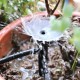 Purkštukas su kaiščiu - 360 laipsnių purkštuvas 13.5 cm - Antgalis augalų laistymo sistemai