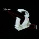 Lockable pipe holder UZ20 - 20 mm - holder with hose clamp - 5 pcs