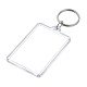 Keychain with ID tag - Keyring with label - Mix of colors