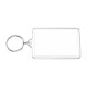 Keychain with ID tag - Keyring with label - Mix of colors