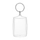 Keychain with ID tag - Keyring with label - Mix of colors