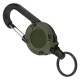 Key Rope Retractor with Carabiner - Retractor Key Ring Lanyard