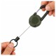 Key Rope Retractor with Carabiner - Retractor Key Ring Lanyard