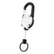 Key Rope Retractor with Carabiner - Retractor Key Ring Lanyard Key Rope Retractor with Carabiner - Retractor Key Ring Lanyard